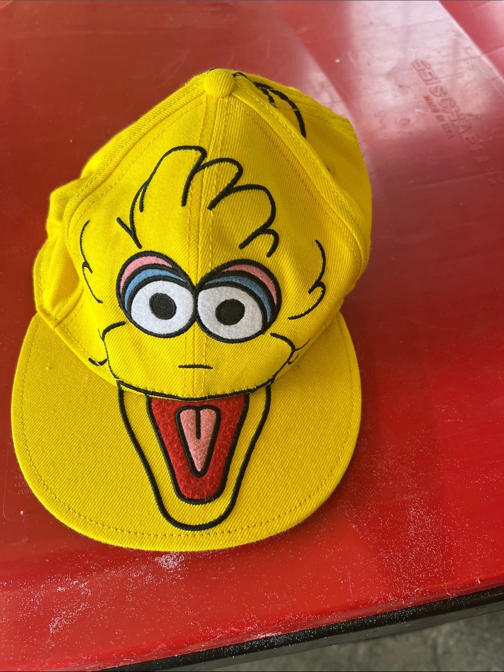 Big bird, Sesame Street Yellow Kids Character Cap - Big Bird Style